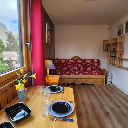 דירה 2 Pers A - Quartier Des Dromonts - Pied Des Pistes - Cosy Et Equipe - Fr-1-633-16