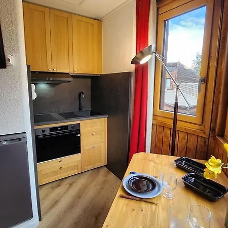 2 Pers A - Quartier Des Dromonts - Pied Des Pistes - Cosy Et Equipe - Fr-1-633-16